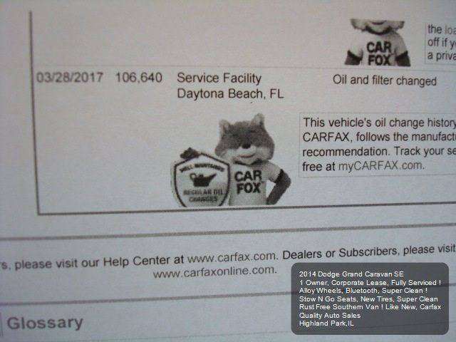 2014 Dodge Grand Caravan SE 4dr Mini-Van